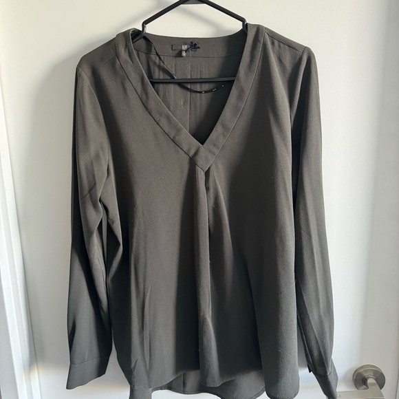 Dept Blouse - Dark Green - Picture 6 of 7